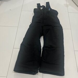 Pulse Black Kids snow Bibs Overalls 6